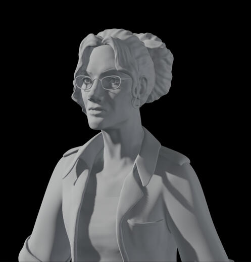 Kate close-up 3/4 Kate close-up 3/4