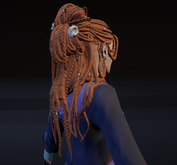 Morg close-up 3/4 Morg close-up 3/4