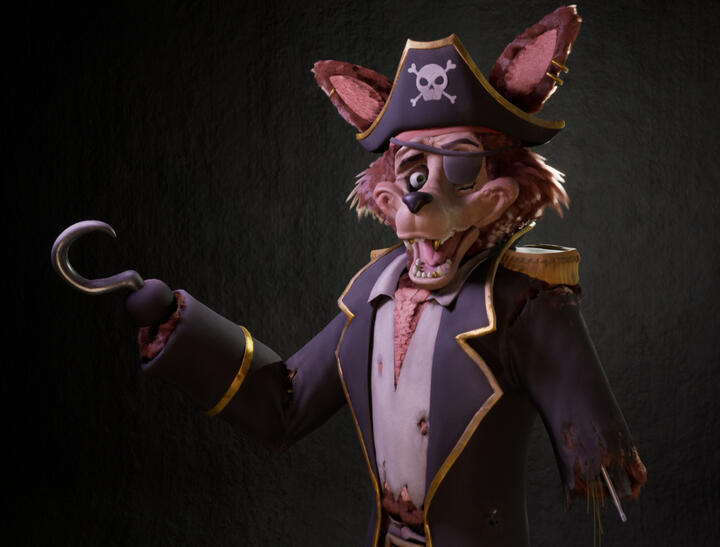 Foxy close-up Foxy close-up